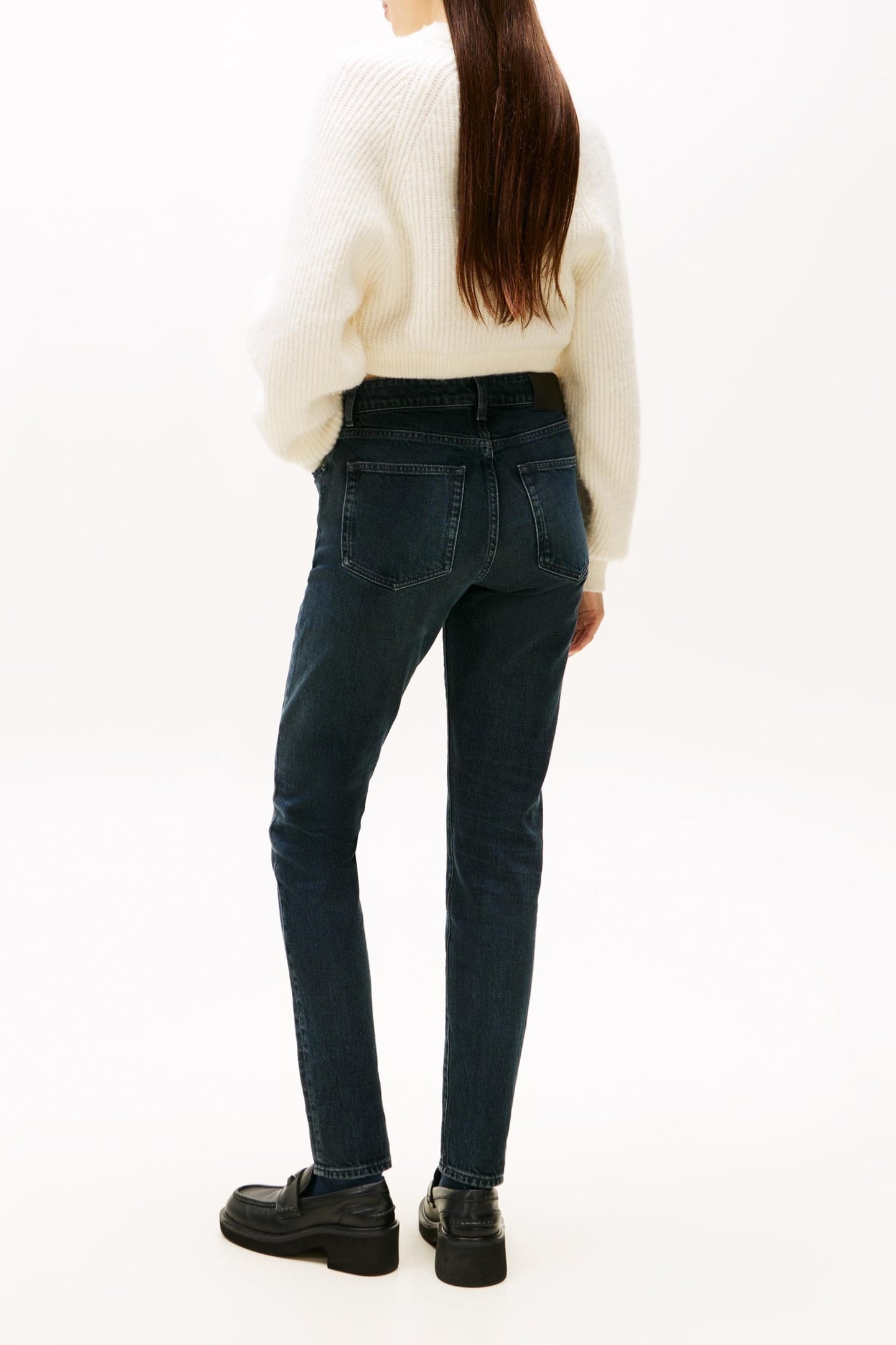 LUCY MR SLIM JEANS DENIM BLUE BLACK 4