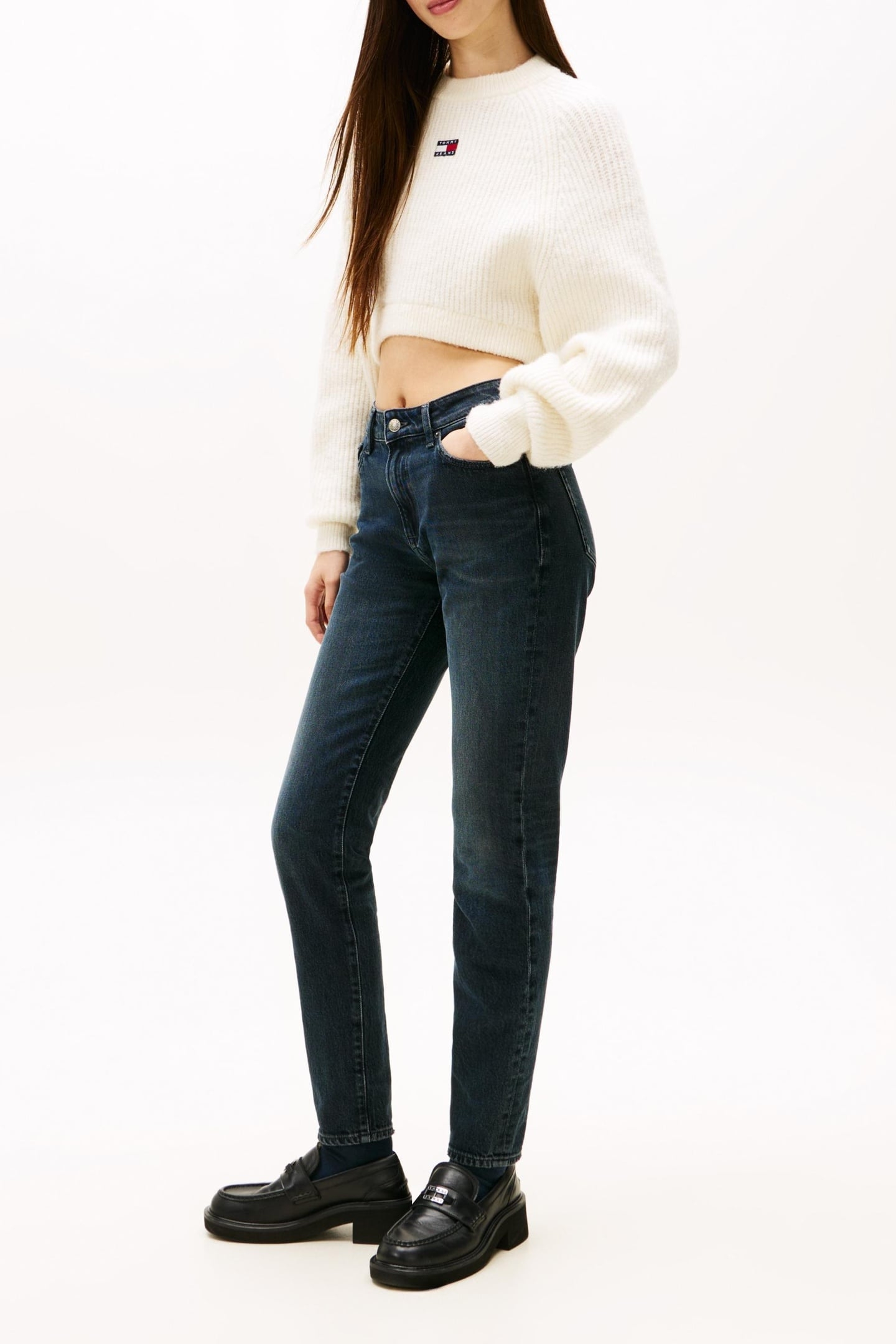 LUCY MR SLIM JEANS DENIM BLUE BLACK 3