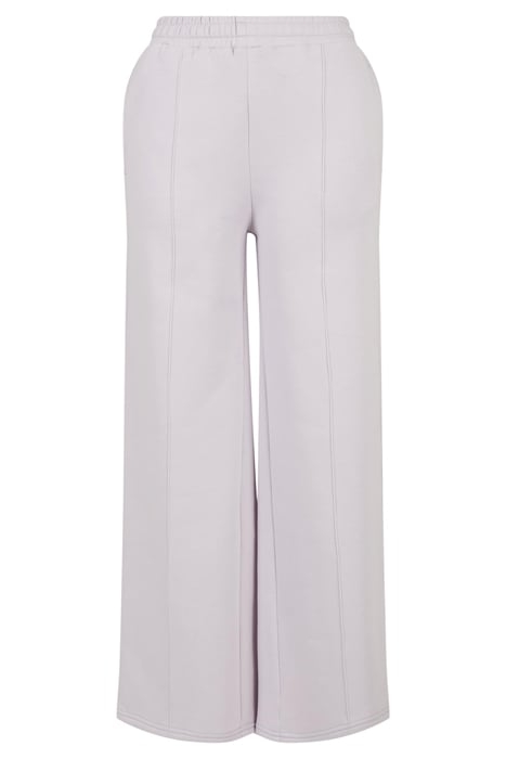 LADIES STRAIGHT PIN TUCK SWEAT PANTS SOFTLILAC 1