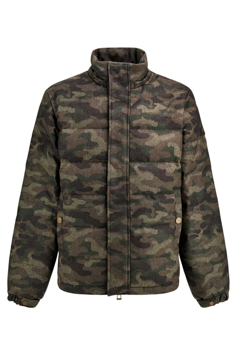 REAL DOWN JKT DETACH CAMOU HERRINGBONE ME 7