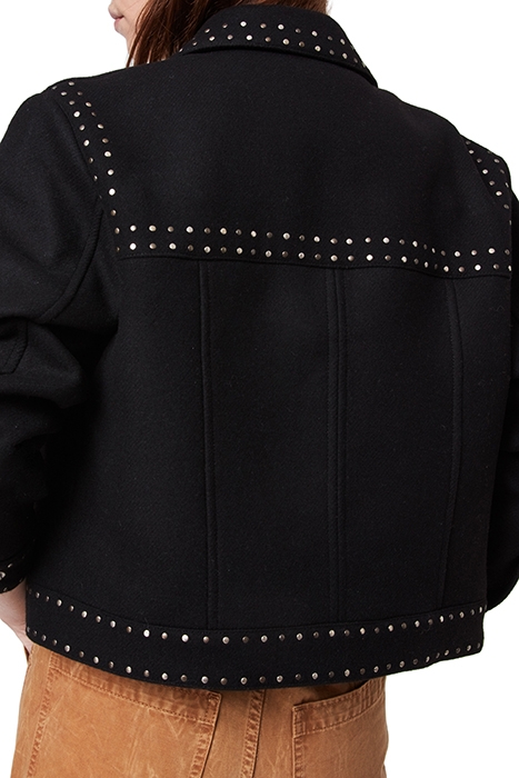ACEY STUD JACKET BLACK 3