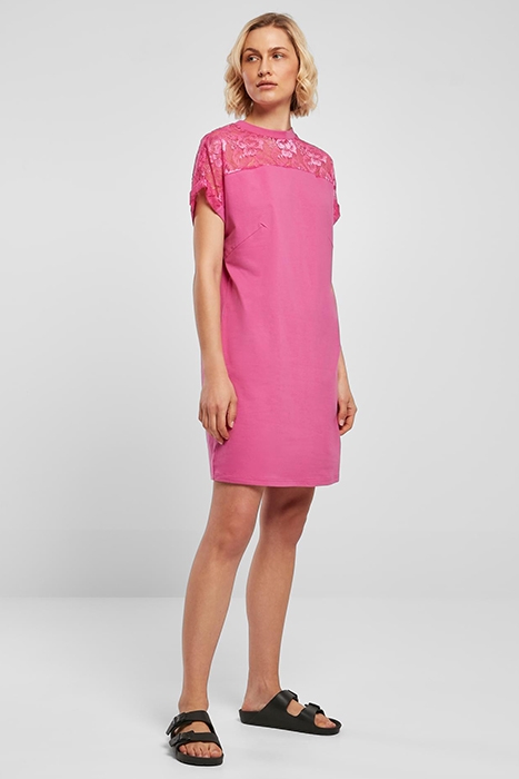LADIES LACE TEE DRESS BRIGHTVIOLET 4
