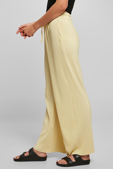 LADIES PLISSE PANTS SOFTYELLOW 6