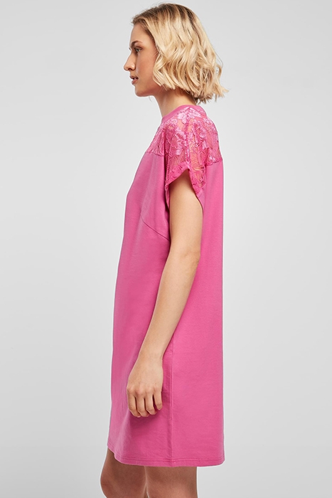 LADIES LACE TEE DRESS BRIGHTVIOLET 6