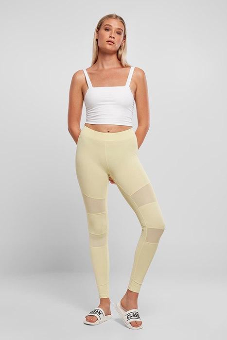 LADIES TECH MESH LEGGINGS SOFTYELLOW 4