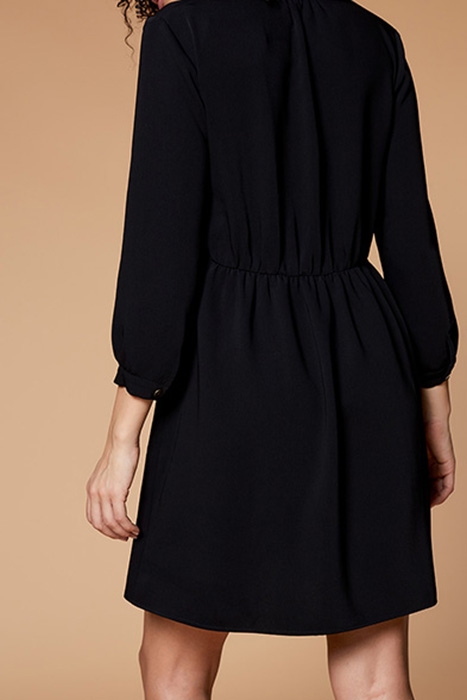 RUKA - BLACK WRAP DRESS 2