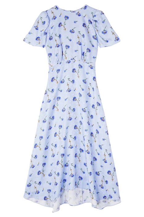 BOYD MIDI DRESS BLUE MULTICOLOR 5