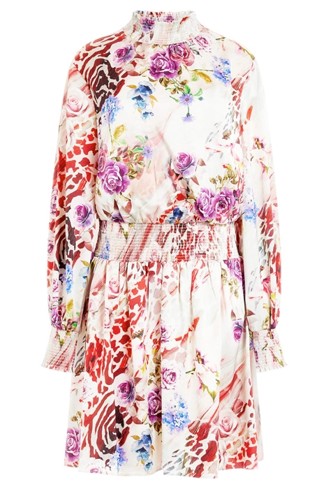 CLELIA DRESS ROSE SHADOW PRINT 5