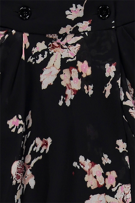 ILYOSI SKIRT IN BLACK/ECRU/PINK 3