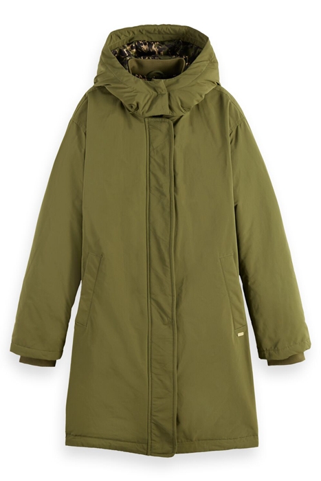 WATER REPELLENT PARKA WITH REPREVE® FILLING DARK OLIVE 1