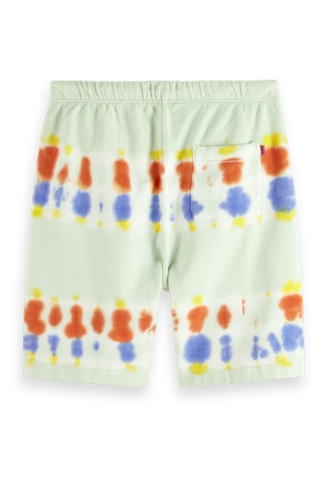 RELAXED TIE-DYE SWEATSHORTS MINT TIE DYE 2