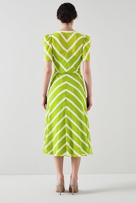 HOLZER MIDI DRESS LIME 3