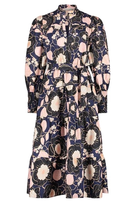 ARLENE DRESS VAINLY NAVY/ALPACA P 1