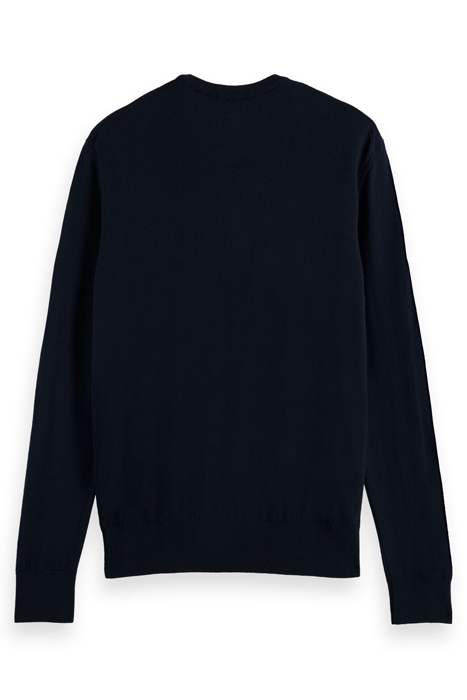 ESSENTIALS - CREWNECK PULLOVER IN MERINO WOOL NIGHT 2
