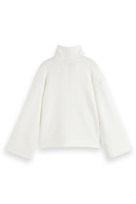 TRUMPET SLEEVE EMBROIDERY DETAIL SWEATSHIRT VANILLA ICE 2