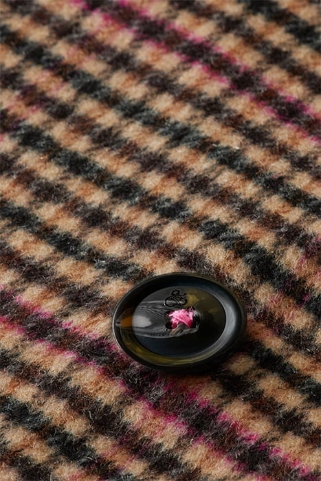 DOUBLE BREASTED WOOL BLEND COAT HERITAGE POP 7