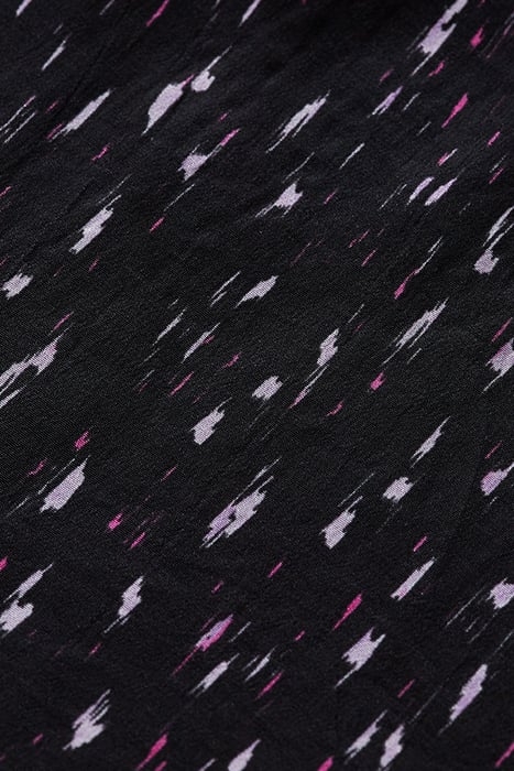 POPOVER WITH PINTUCK SLEEVE IKAT RAIN 3