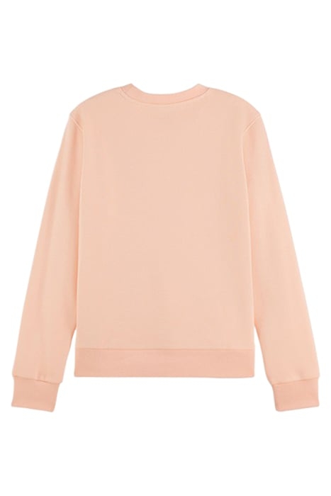 REGULAR FIT CREWNECK SWEATER BLUSH PEACH 2