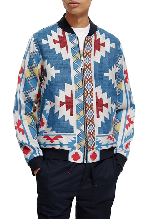 JACQUARD BOMBER JACKET MULTICOLOUR JACQUARD 1