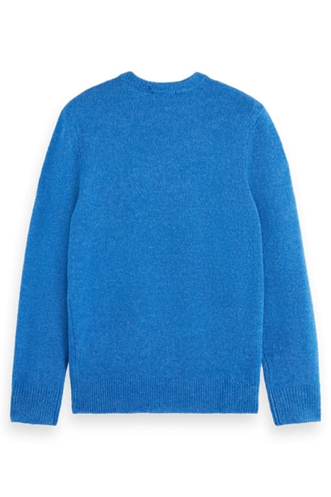 REGULAR FIT SOFTY-KNIT MELANGE PULL RHYTHM BLUE 2