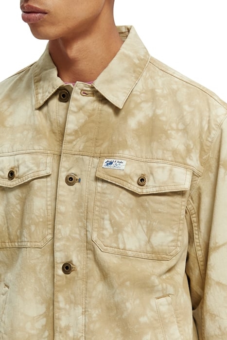 TIE-DYED TRUCKER JACKET COMBO B 7