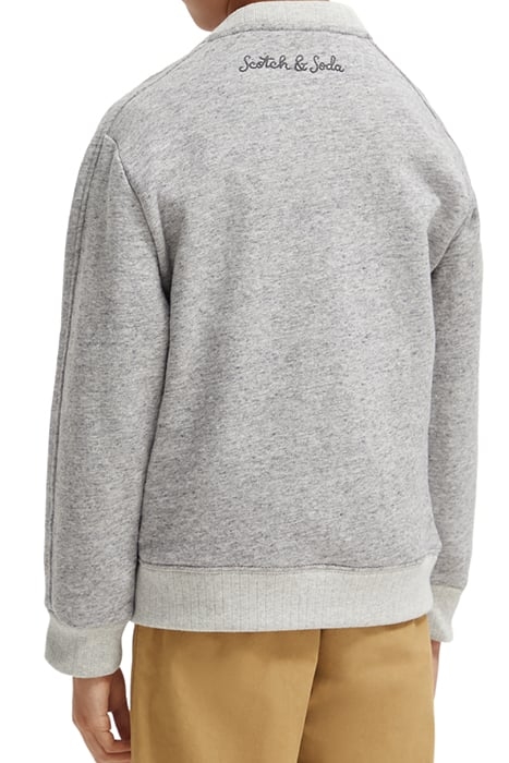 RELAXED-FIT ARTWORK SWEATSHIRT GREY MELANGE 2