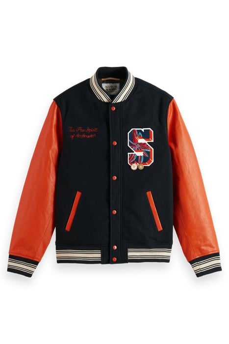 LEATHER COLLEGE BOMBER NIGHT 4