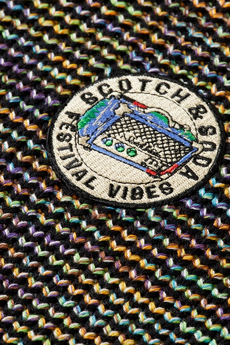 COLOURFUL STRUCTURED PULLOVER IN ORGANIC COTTON MULTICOLOUR 8