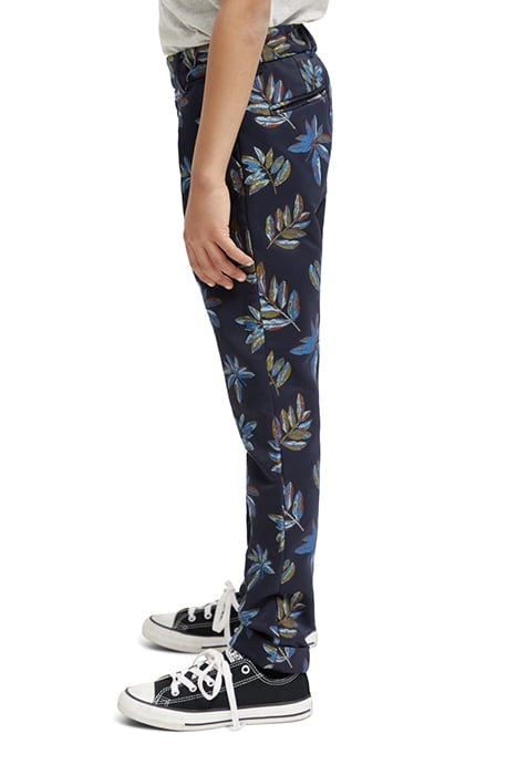 LOOSE TAPERED-FIT JACQUARD PANTS LEAF JACQUARD 6