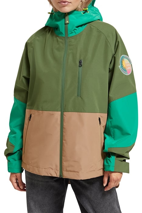 AMSTERDAM PROOF RAINCOAT - FOLDABLE JACKET FOREST 2