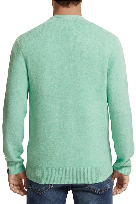 REGULAR FIT SOFTY-KNIT MELANGE PULL ABSINTHE 2