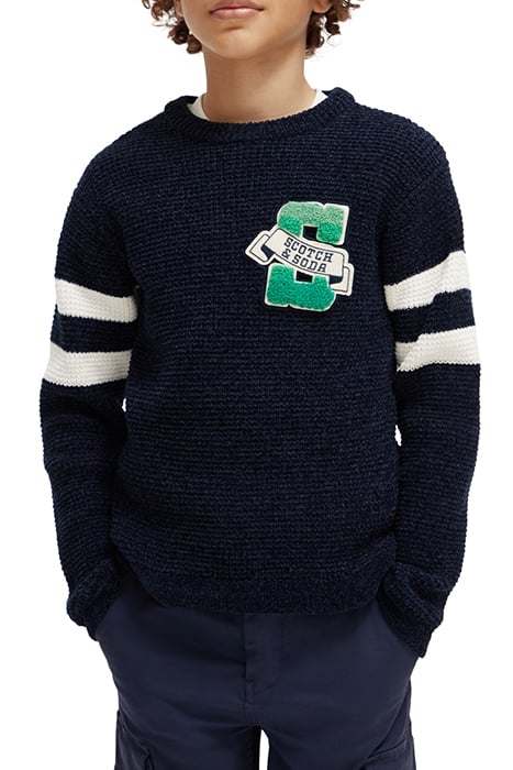 CHENILLE ARTWORK PULLOVER NIGHT 1