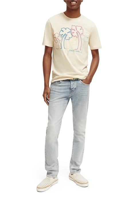 EMBROIDERED ARTWORK T-SHIRT STONE 3