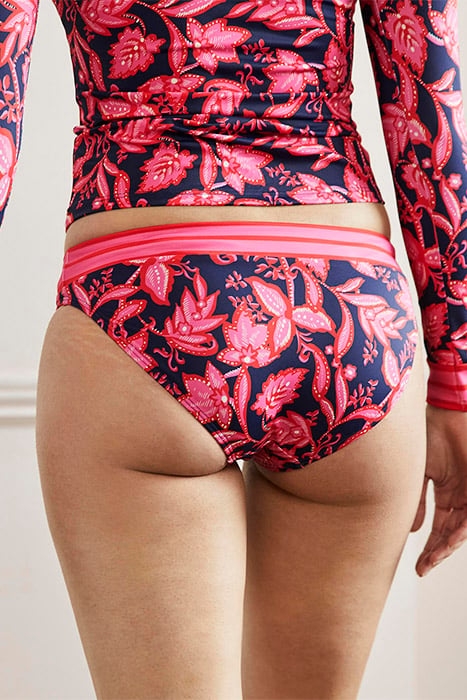 ITHACA PANEL BIKINI BOTTOMS FRENCH NAVY, WILD FLORA 2