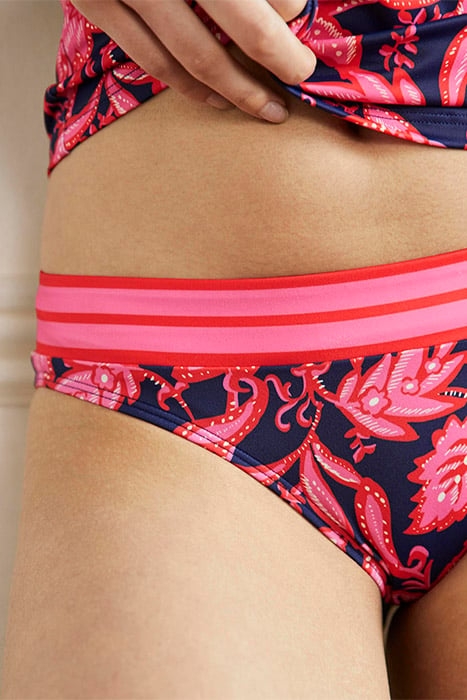ITHACA PANEL BIKINI BOTTOMS FRENCH NAVY, WILD FLORA 3