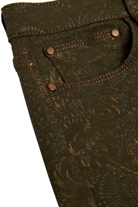 SEXY FLARE DAMASC CAMEL BLACK 7