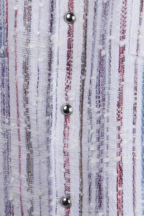 CHERRY BUTTON-DOWN SHIRT IN MULTICO ECRU 3