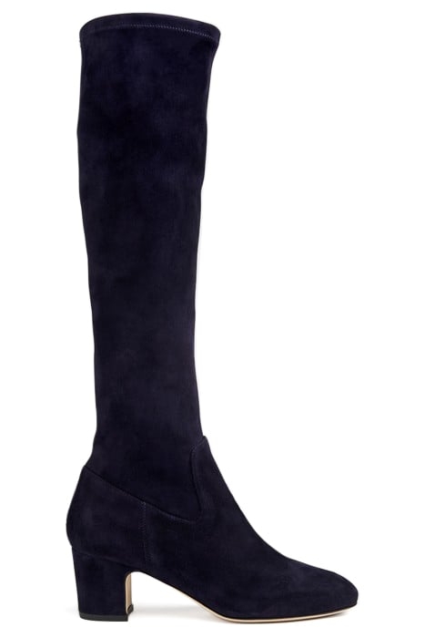 KIRA STACK HEEL KIRAN NAVY 1
