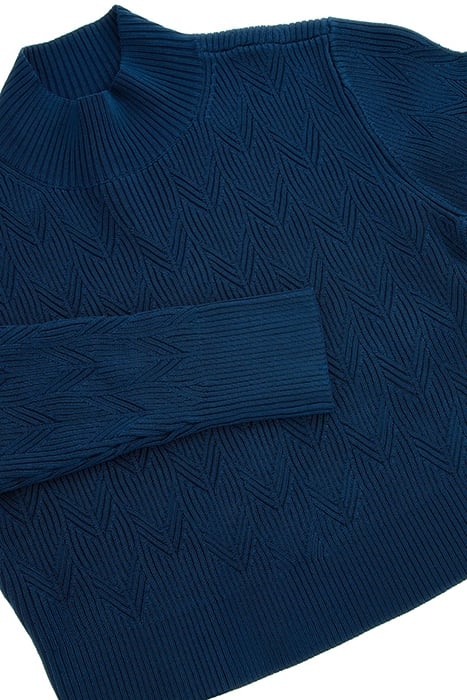 ARLET SWEATER TOP BLUE KNITTED OPAL 7