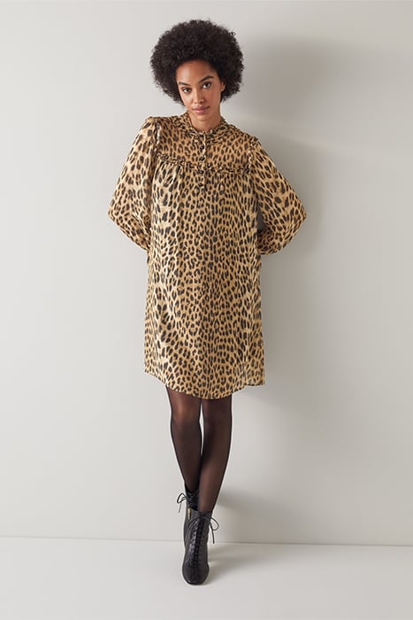 DR EDIE - ANIMAL CHIFFON MULTI 4