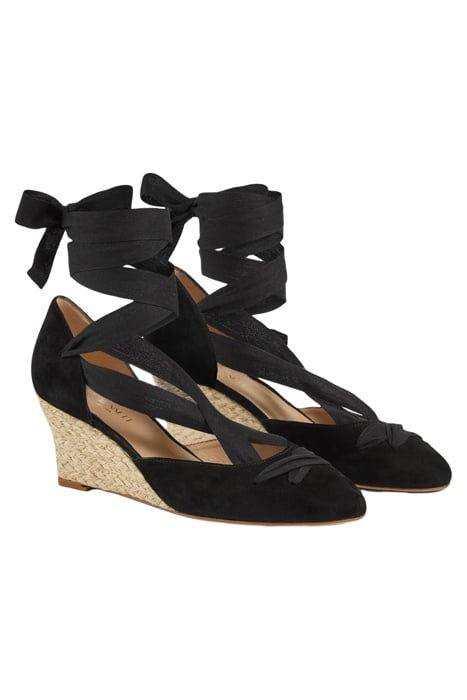 LANA - EEVI OPEN WEDGE BLACK 2