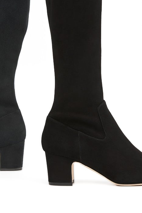 KIRA STACK HEEL KIRAN BLACK 3