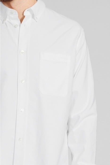 LONG SLEEVED SHIRT WITH CLASSIC COLLAR WHITE 4