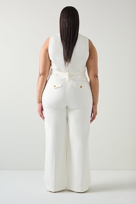 TR AMI PETITE TROUSERS ECRU 2