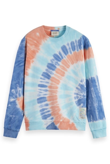 TIE-DYED SWEATSHIRT PINK/ BLUE TIE DYE 1