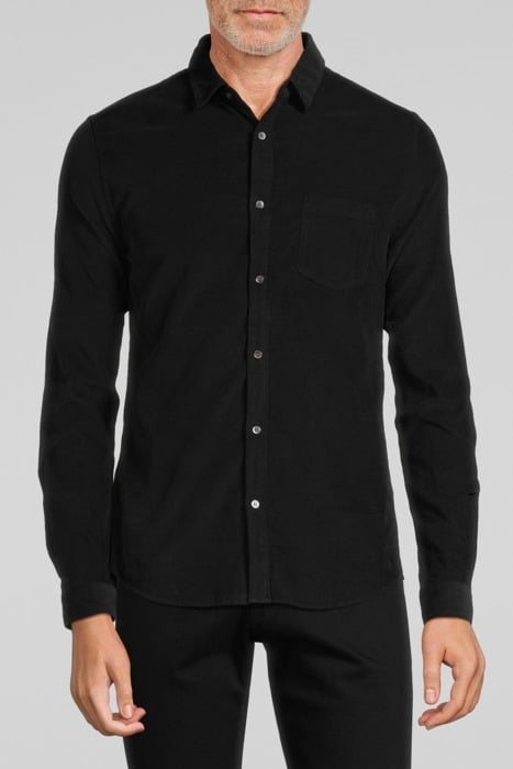 NAVY NEEDLECORD REGULAR SHIRT NAVY 1