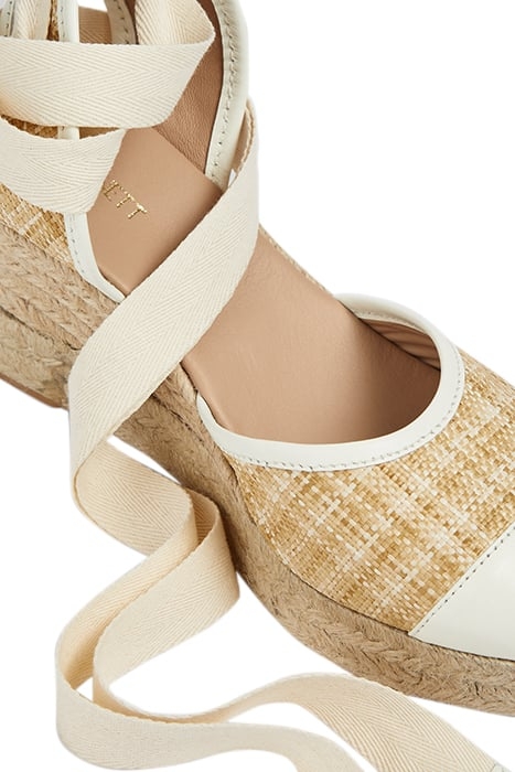 CS ZORA RAFFIA SANDAL CREAM 4