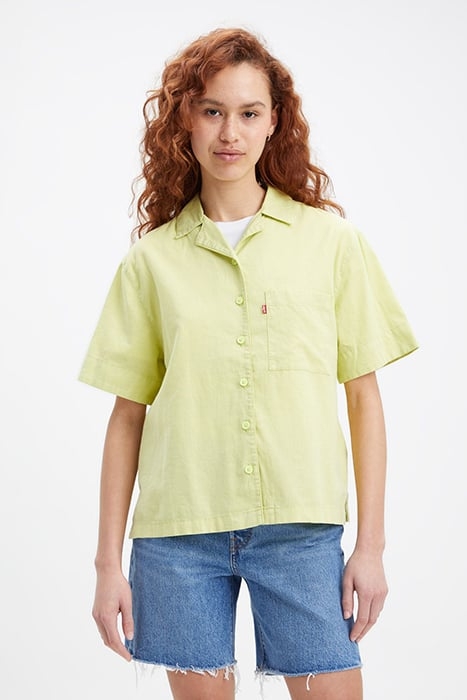 ARI BUTTON-DOWN SHIRT YELLOW 1
