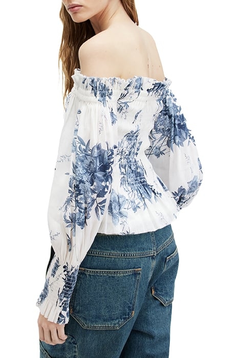 LARA DEKORAH TOP DENIM BLUE 2