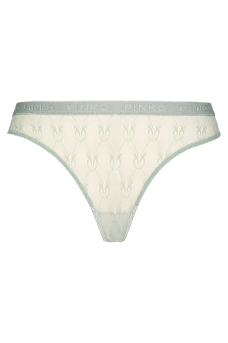 SENZA PAROLE 3 SLIP PIZZO INDEMAGLIATO JACQUARD C/LOGO AMBIE 1